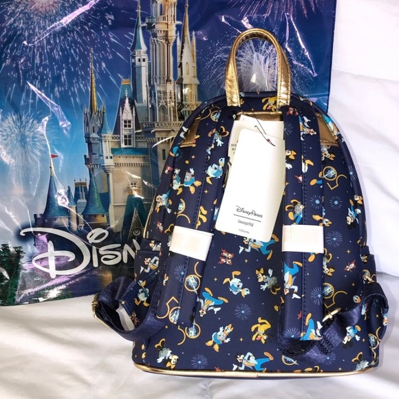 WDW 50th Anniversary Loungefly Backpack - Picture 4 of 4